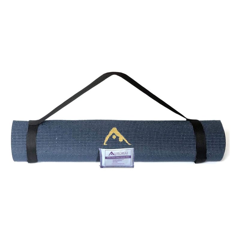AURORAE ULTRA Extra Long 78" Extra Wide 26" Yoga Mat. Slip Free Rosin & Carry Strap included - Image 3
